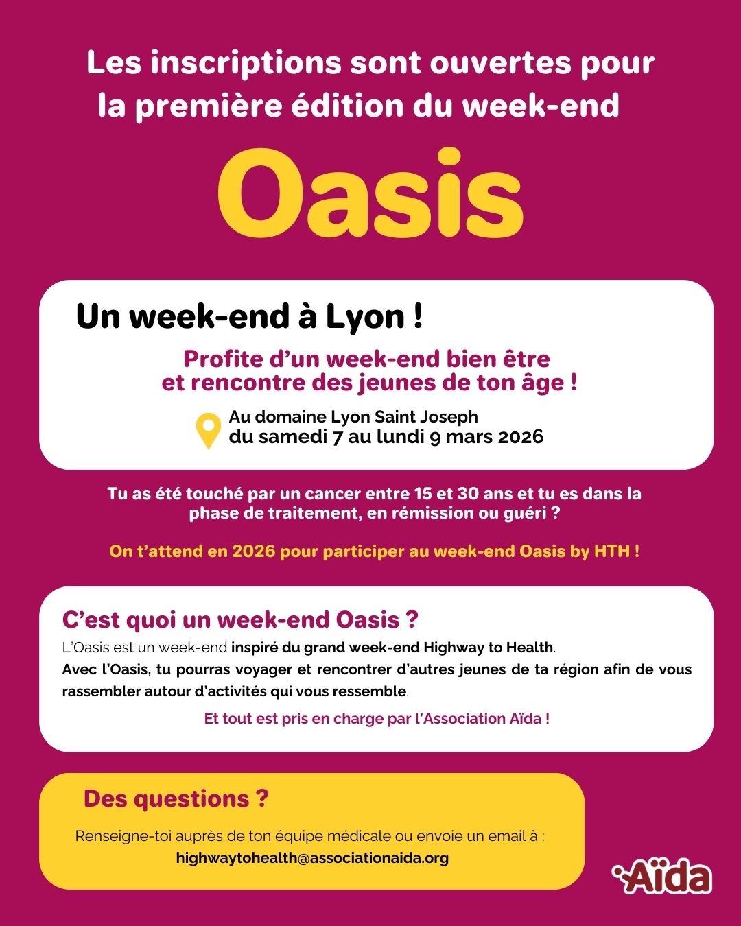 HIGHWAY TO HEALTH LYON 07-09/03/2026